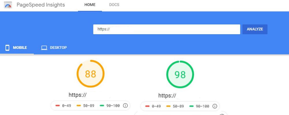 Shopify 속도 최적화를 위한 Google Page Speed ​​Insights