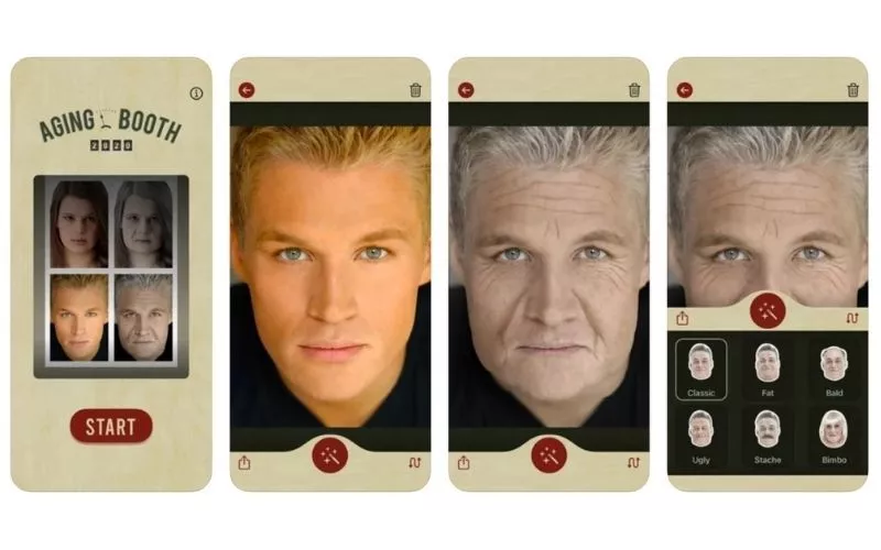 AgingBooth 應用程序