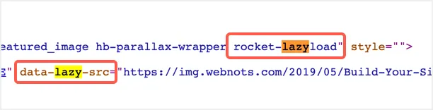 Paramètres de chargement différé dans la source