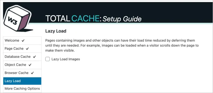 Activer le chargement différé