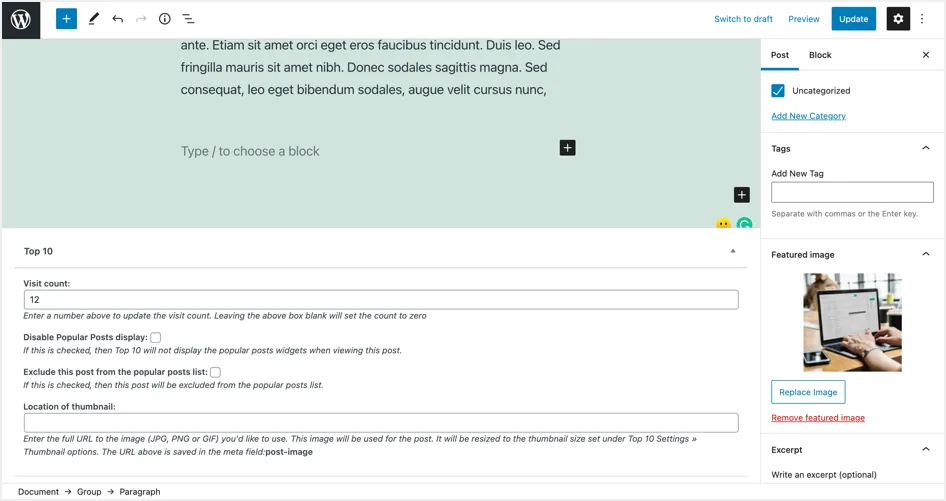 トップ10の人気のある投稿プラグインエディター