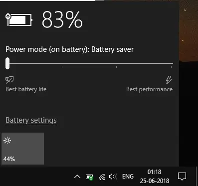 Regulacja jasności suwaka
