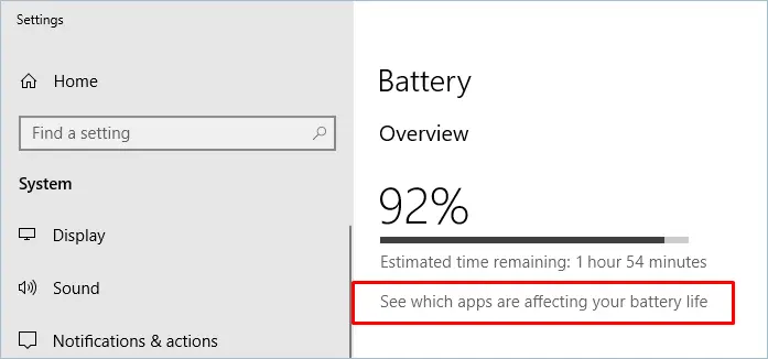 Zobacz, które aplikacje mają wpływ na żywotność baterii