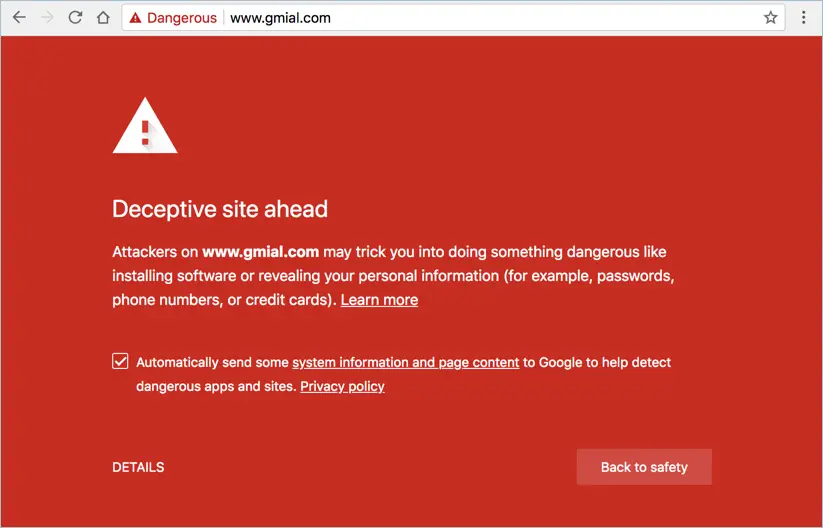 Site-uri Periculoase