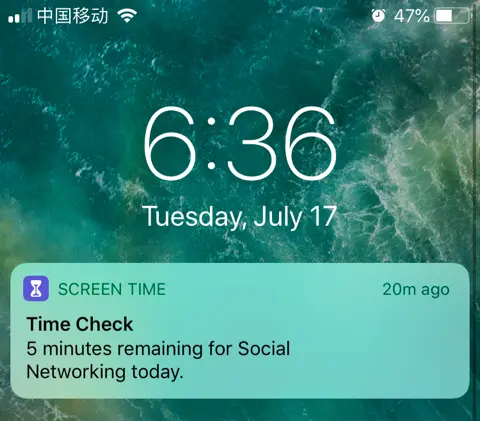 Promemoria limite di tempo