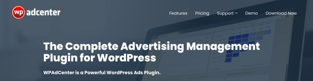 página de inicio de wpadcenter | Afiliado fácil wpadcenter homepage