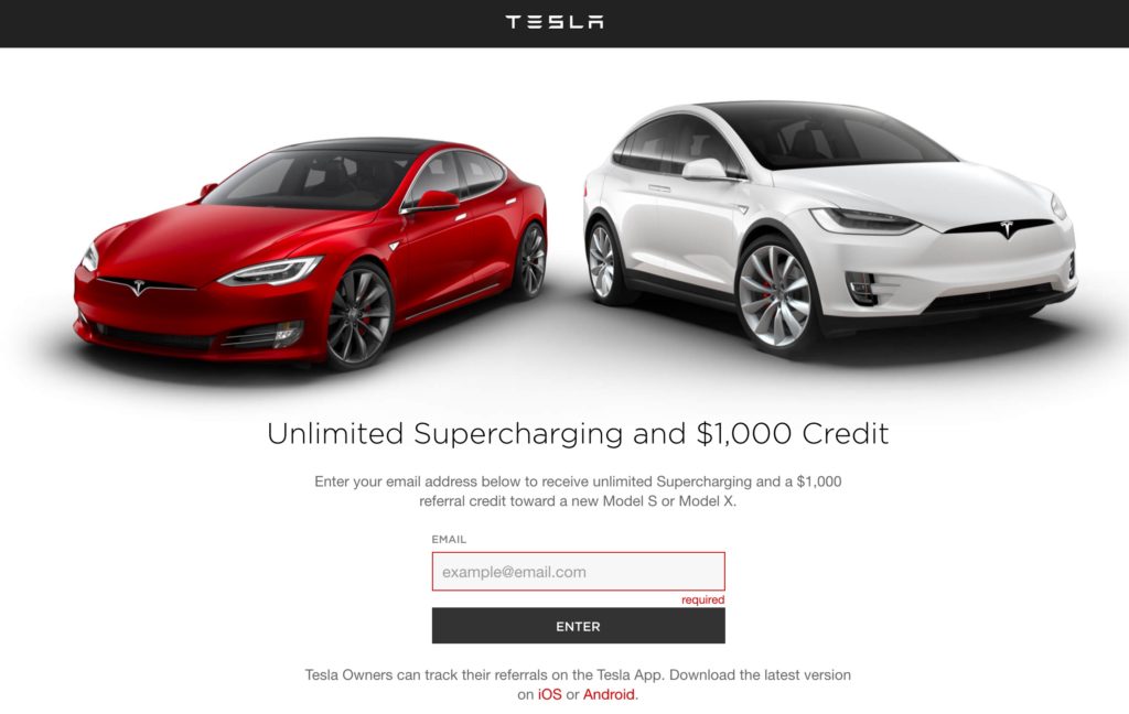 Tesla 이전 추천 프로그램