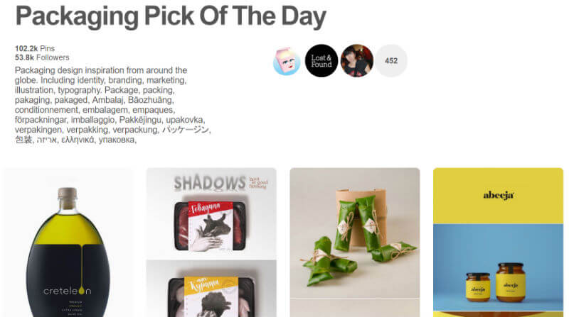 Colaborări de grup pe Pinterest