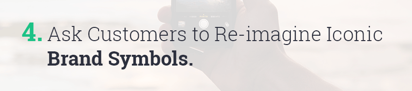 要求客户重新想象标志性的品牌符号