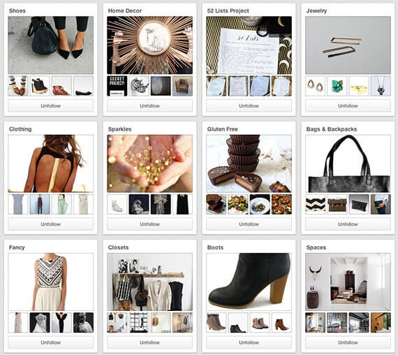 tablice na pintereście