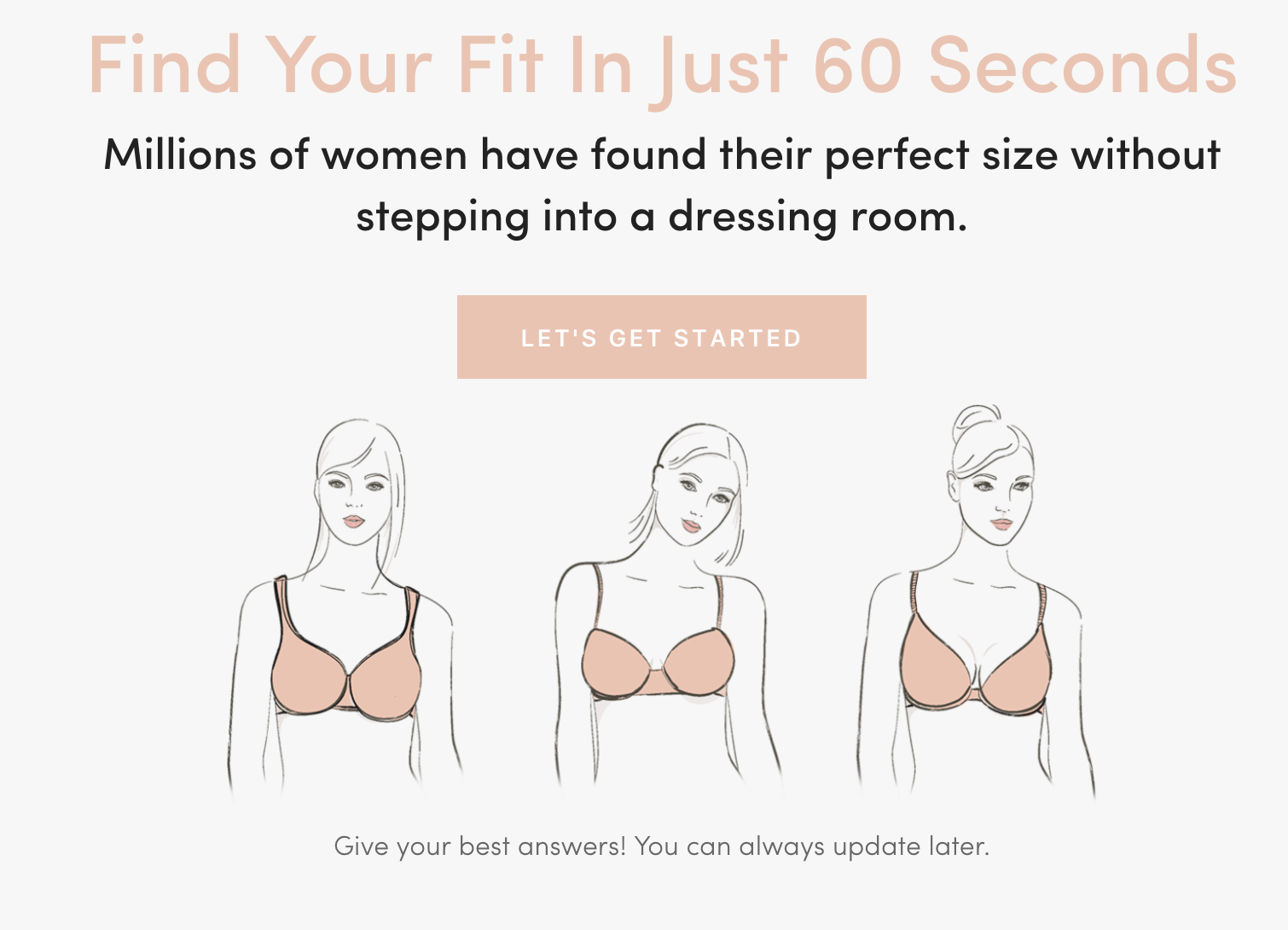 客戶滿意度對尺碼和合身的重要性