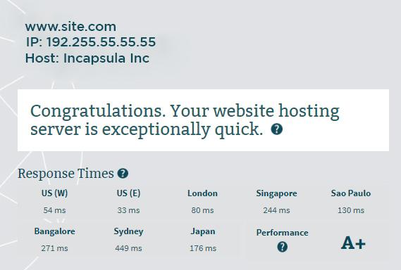 サーバーの応答時間を測定して最小化する