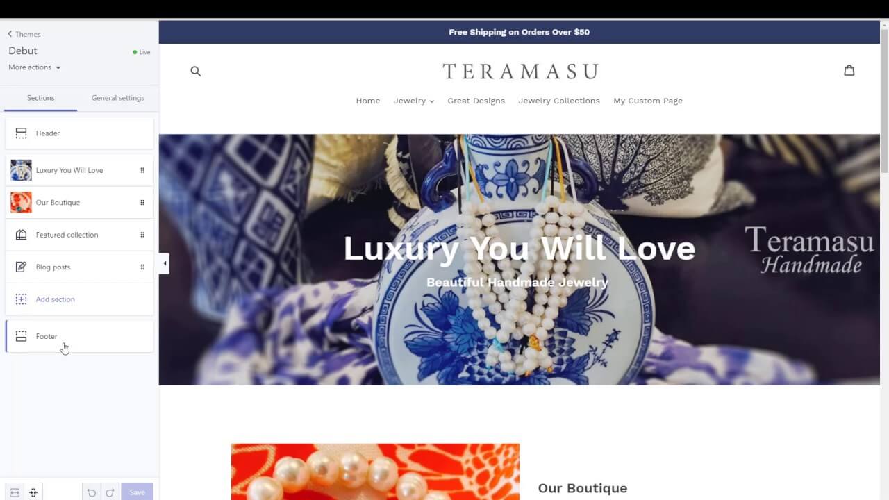 Cele mai bune teme gratuite pentru Shopify 15