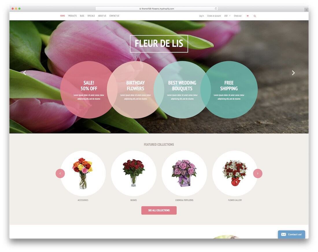 Cele mai bune teme gratuite pentru Shopify 6