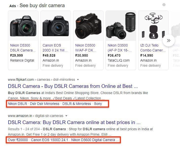 L'ultima lista di controllo SEO per l'e-commerce per il 2022 4 ecommerce Rich snippets