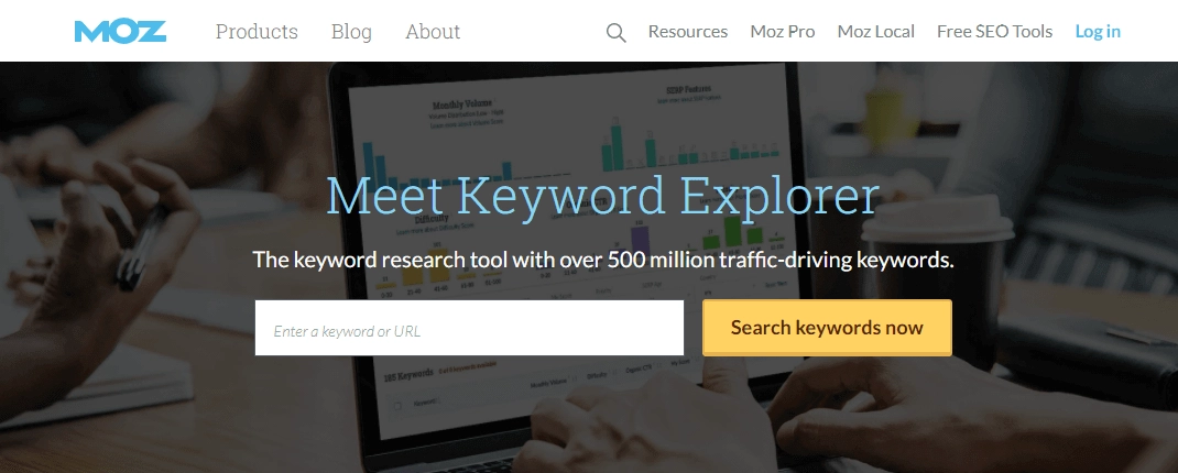 9つの最高のキーワード調査ツール(無料および有料)4 Moz Keyword Explorer