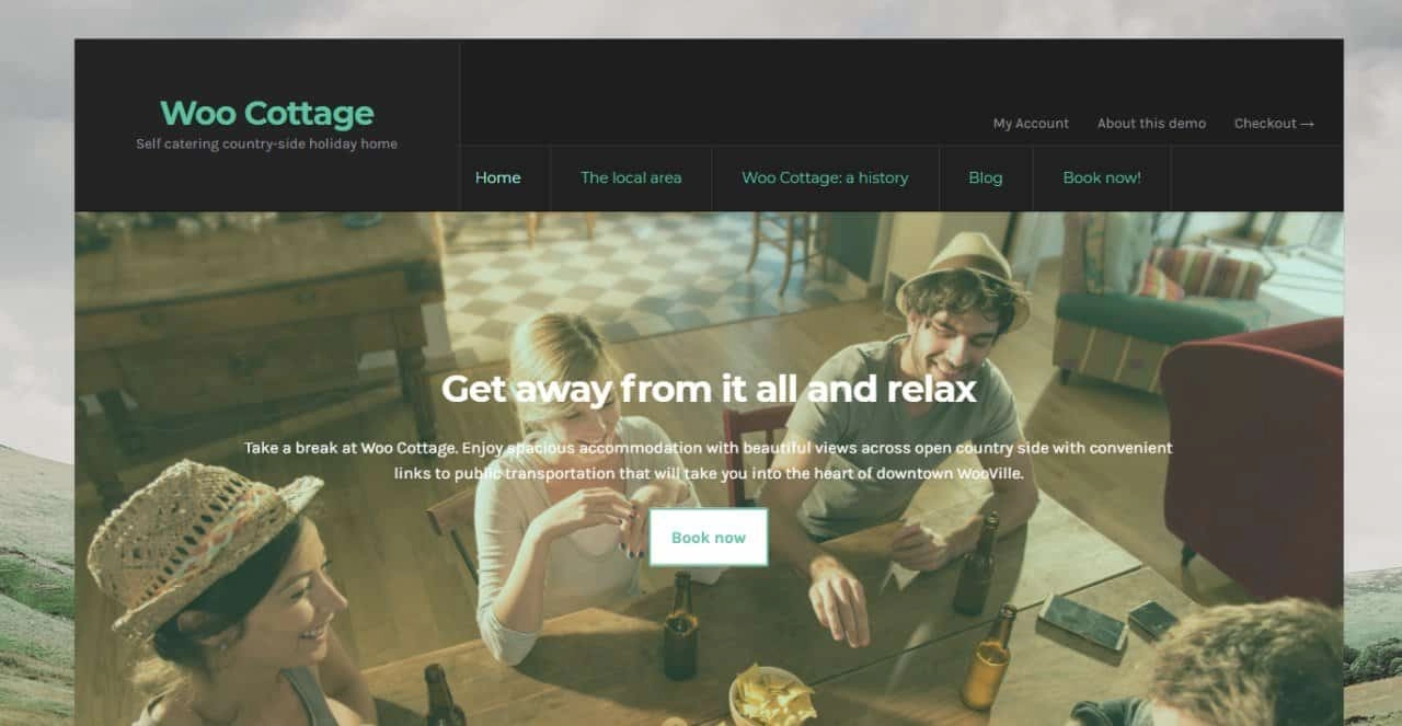 WooCommerce Hotel Theme for WordPress