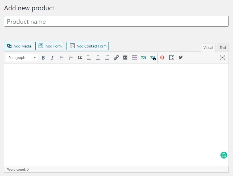 Comment créer une boutique en ligne avec WooCommerce 7 Add new product