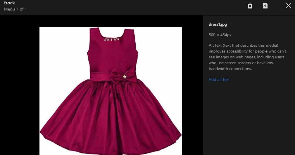 Cara Mengoptimalkan Toko Shopify untuk SEO untuk Mendapatkan Lebih Banyak Lalu Lintas Organik 3 Add alt text to product images