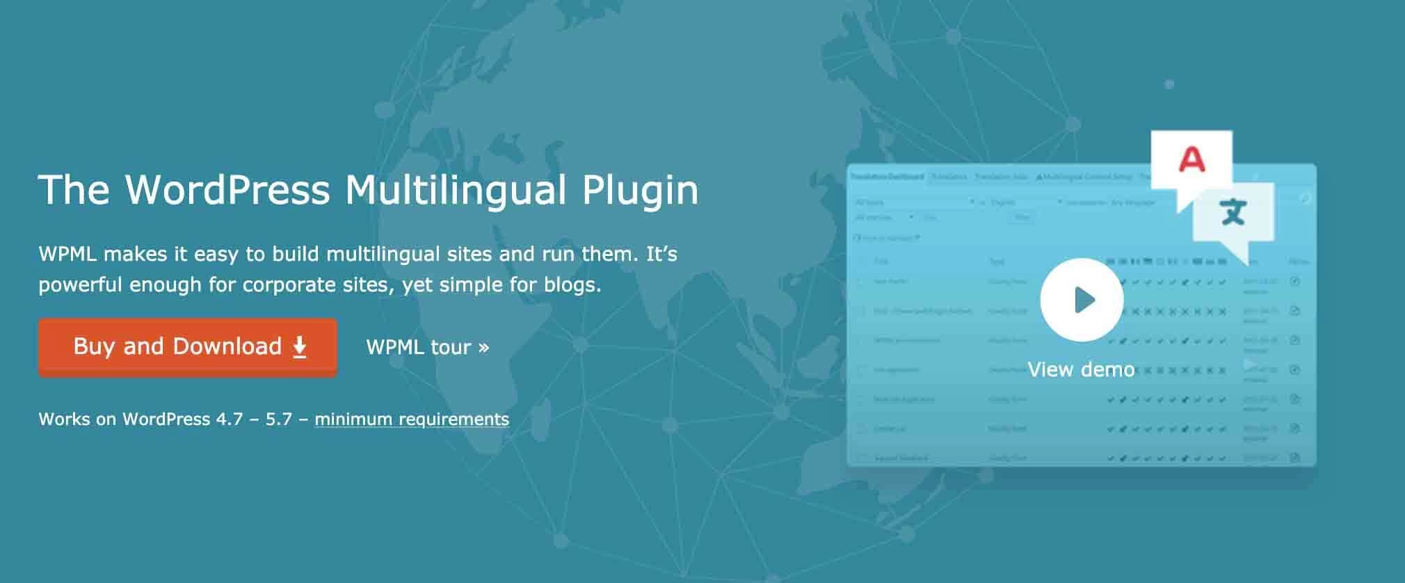 WPML WordPress Translation Plugin