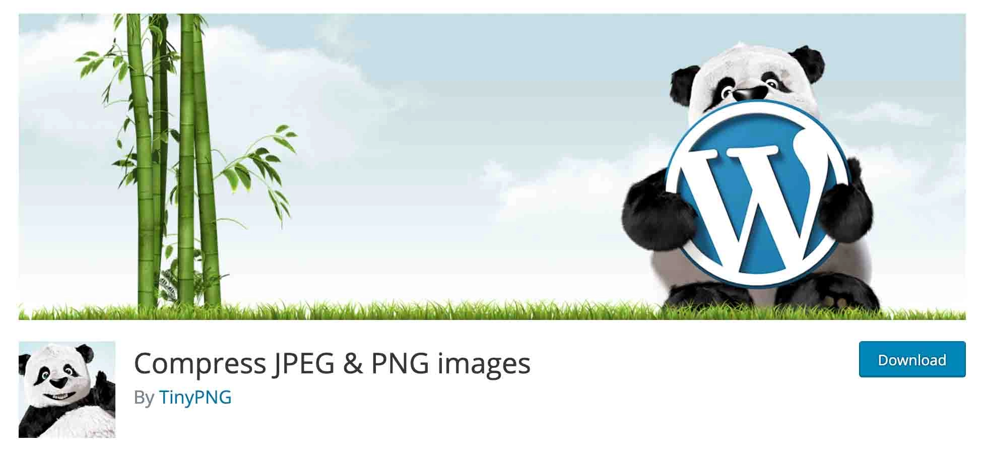 Beste WordPress-Bildkomprimierungs-Plugins (kostenlos und kostenpflichtig) 2 TinyPNG - WordPress Image Compression Plugins