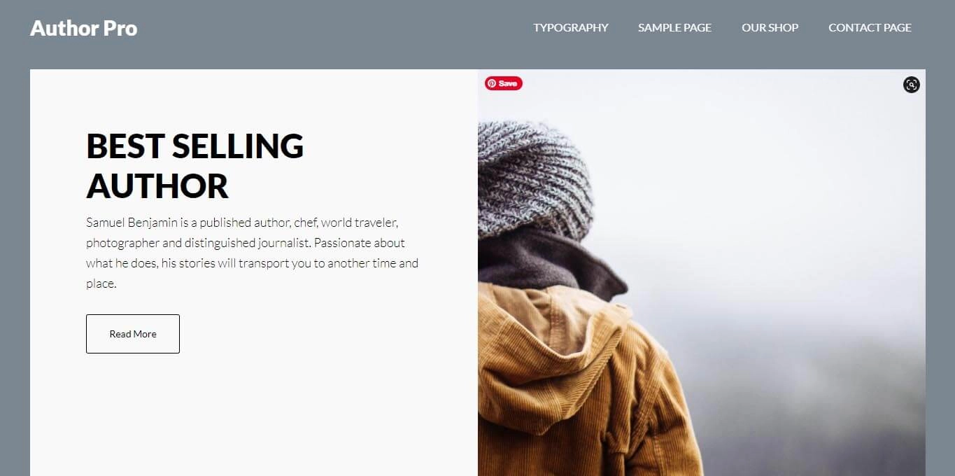 ธีม WordPress ที่ดีที่สุดสำหรับการขาย EBooks ในปี 2022 8 Author-Pro WordPress Theme to sell ebooks