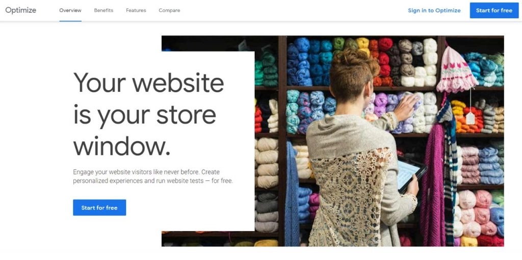 เครื่องมือ Google ฟรีสำหรับธุรกิจอีคอมเมิร์ซ 10 Google Optimize