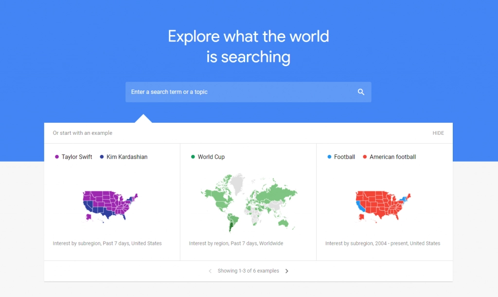 เครื่องมือ Google ฟรีสำหรับธุรกิจอีคอมเมิร์ซ 2 Use Google Trends to stay updated with Ecommerce news and updates