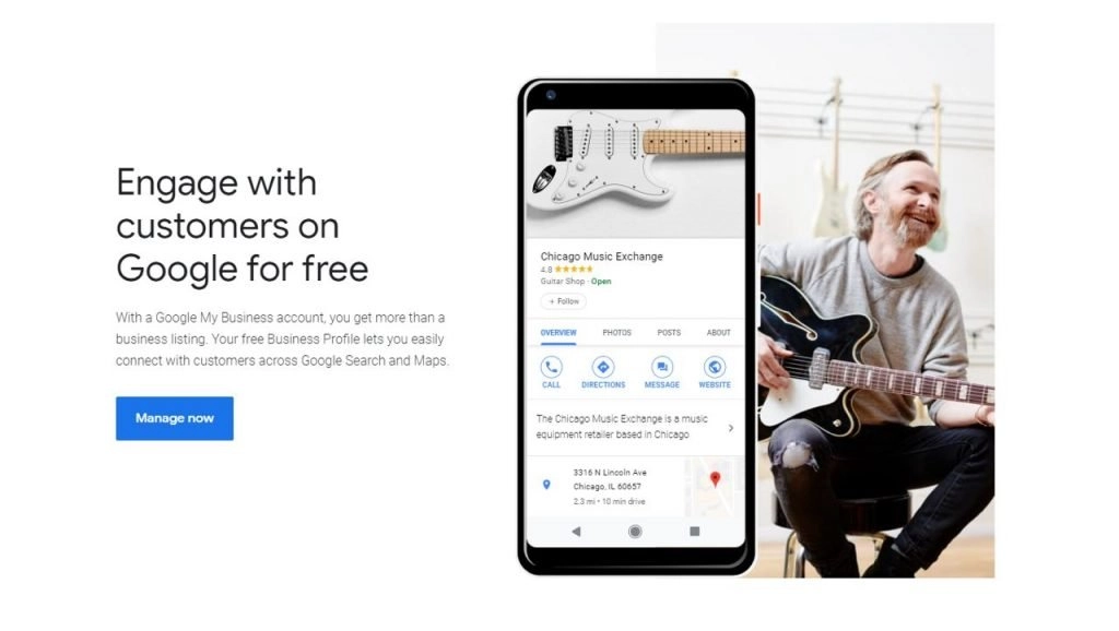 เครื่องมือ Google ฟรีสำหรับธุรกิจอีคอมเมิร์ซ 6 Google My Business