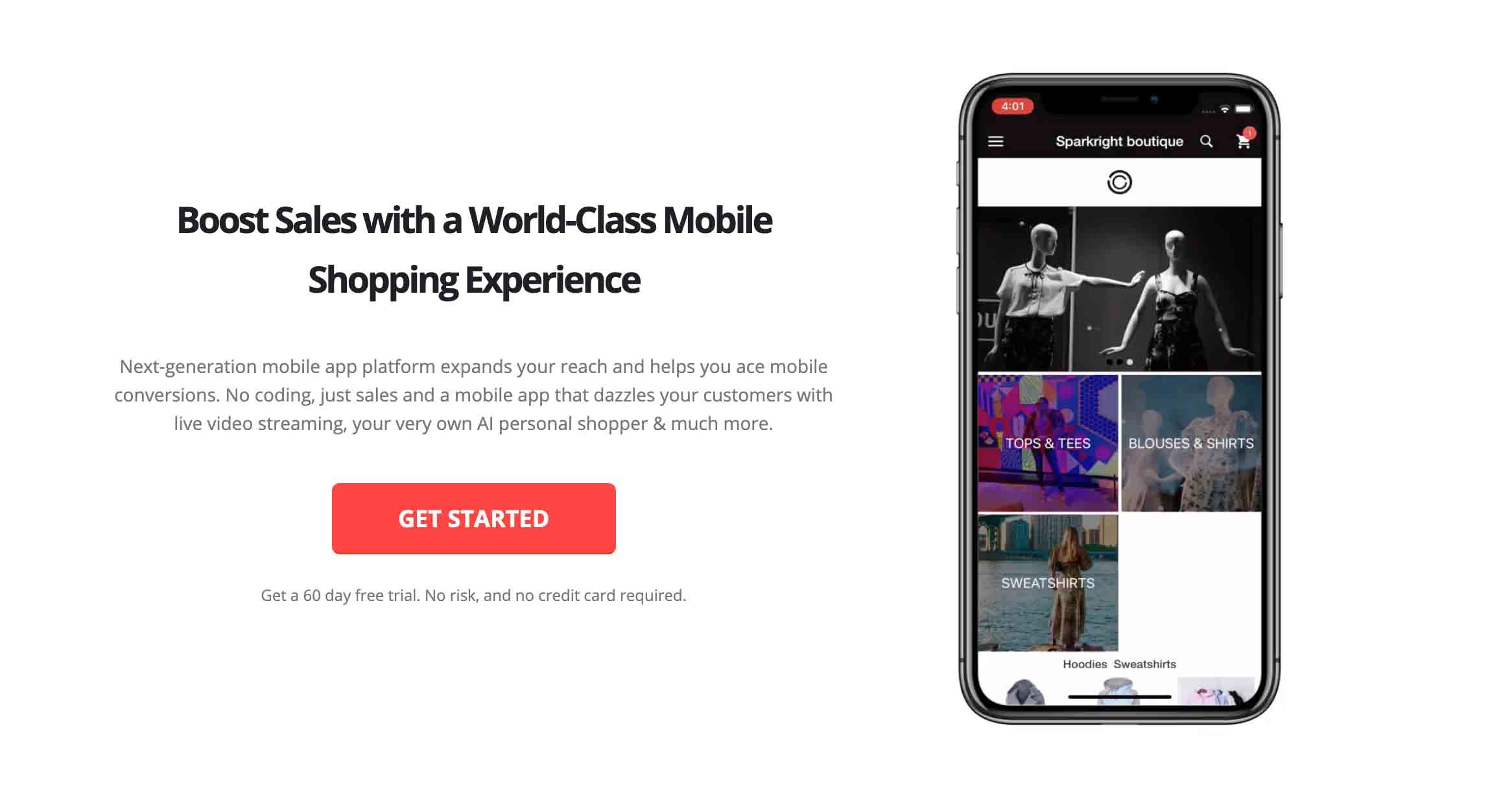 Vajro Shopify Mobile App Builder