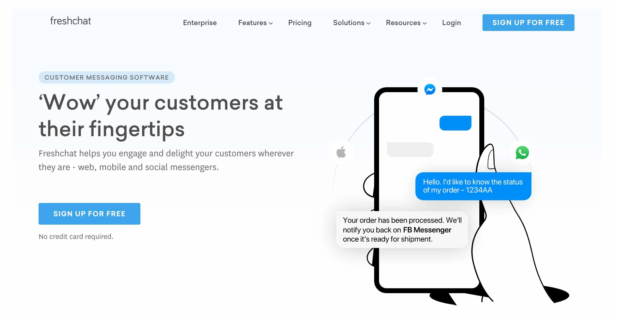 Freshchat eCommerce Live Chat Software