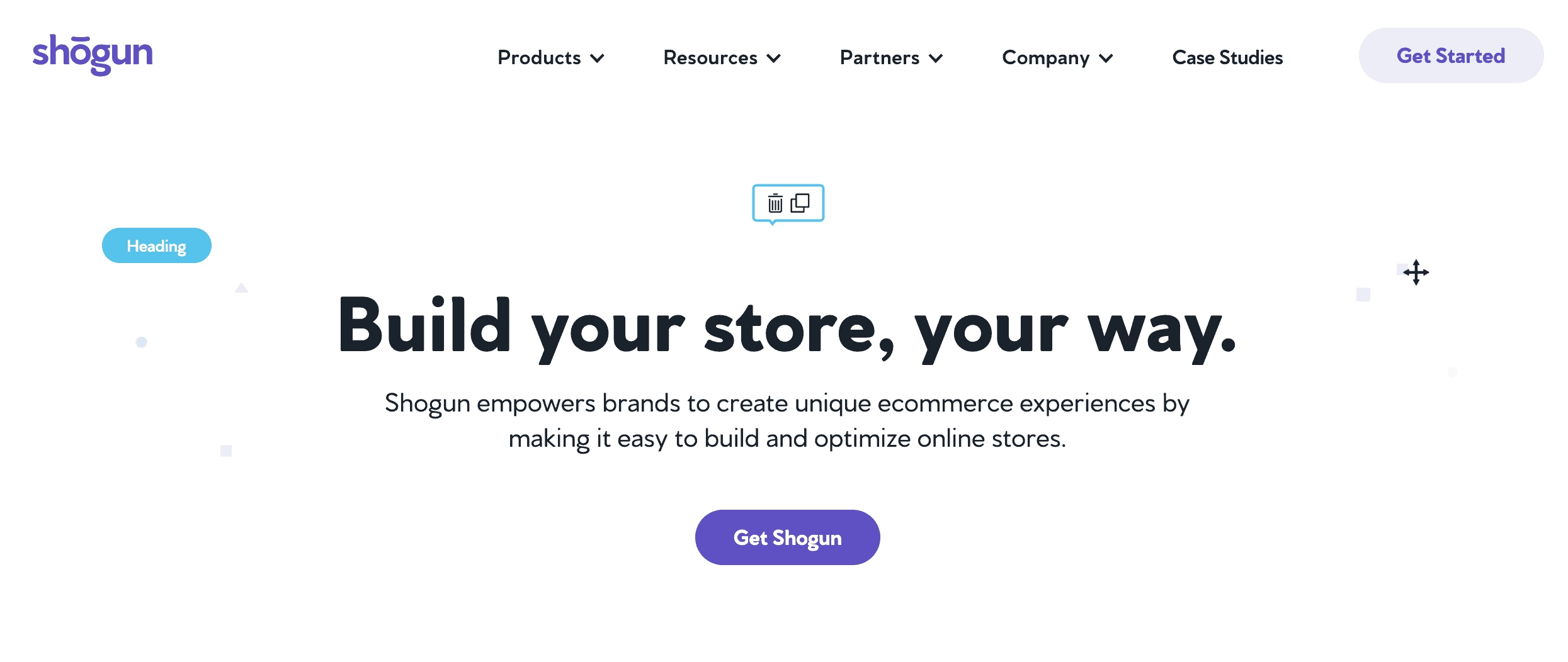 6最高のShopifyランディングページビルダーアプリ3 Shogun Shopify Page Builder App
