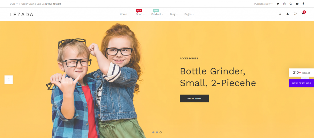 Lezada Shopify clothing Theme