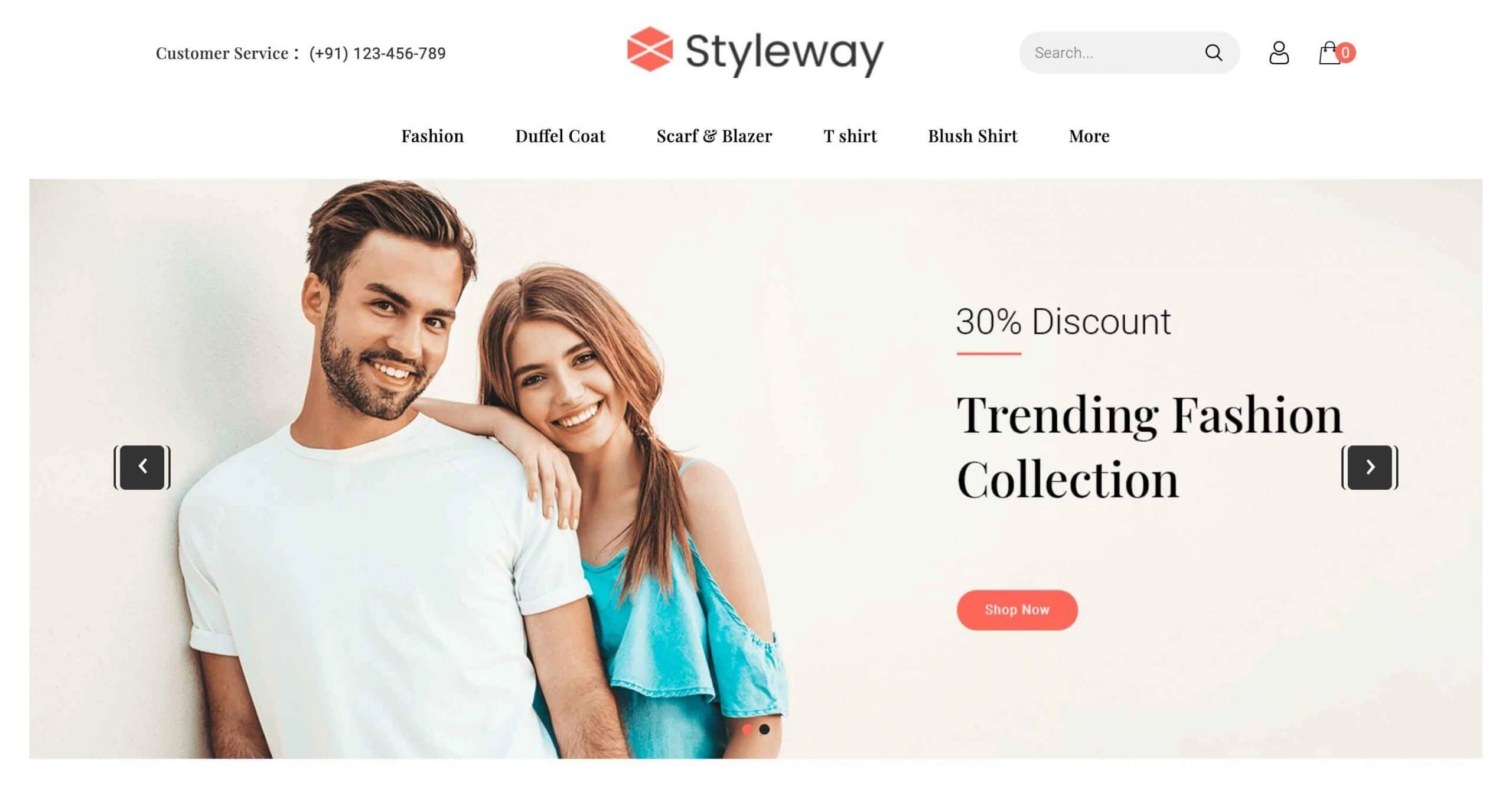 Styleway – OpenCart Fashion Theme
