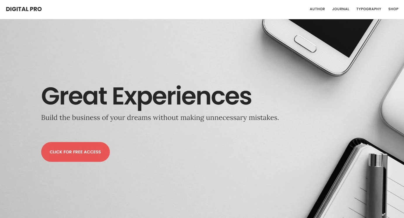 Digital Pro WordPress eCommerce Theme