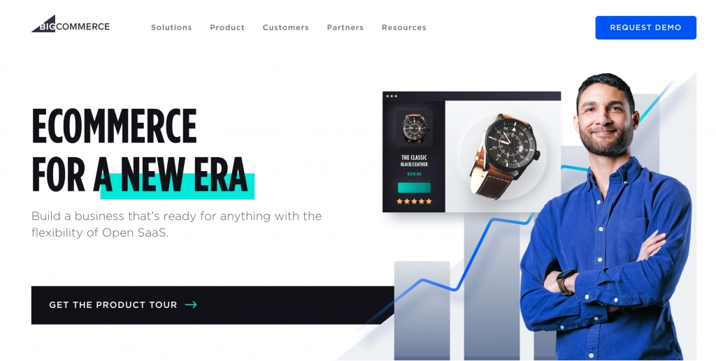 7 cele mai bune platforme de comerț electronic pentru artiști pentru a promova și a vinde arte 4 BigCommerce eCommerce platform for artists