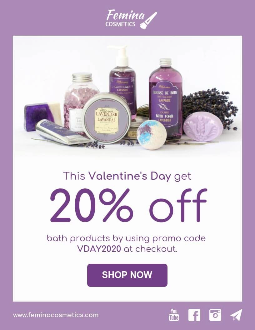 Cum să îmbunătățiți experiența post-cumpărare pentru site-ul de comerț electronic 6 eCommerce valentines day offer