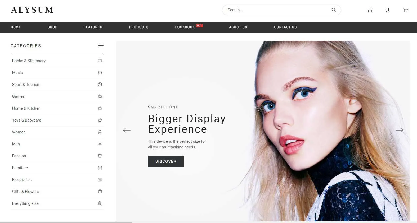 Alysum Prestashop Theme