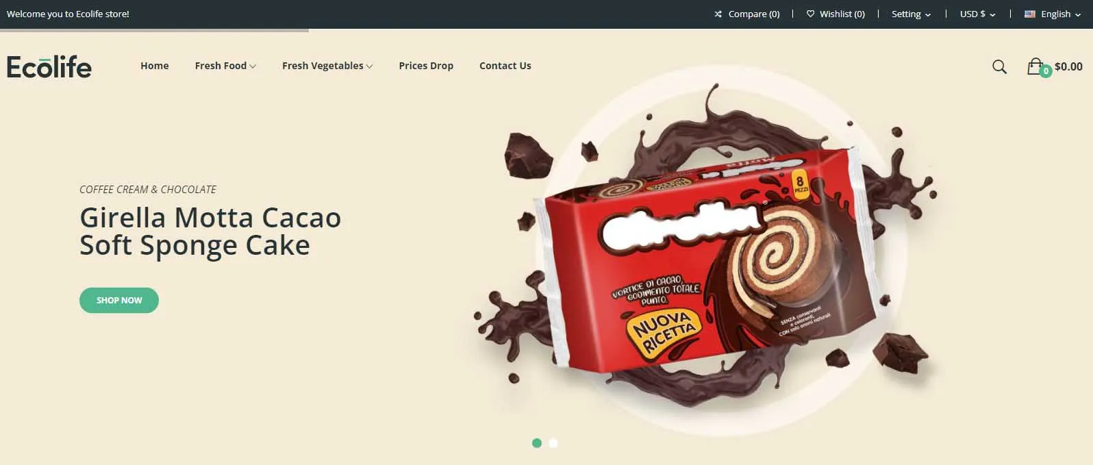 Ecolife Prestashop Theme