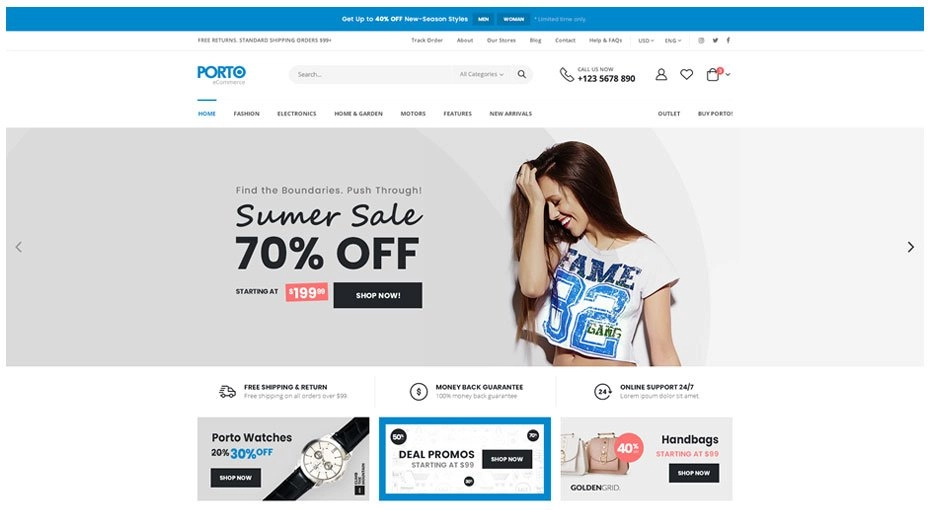 Porto - Best Magento eCommerce Theme