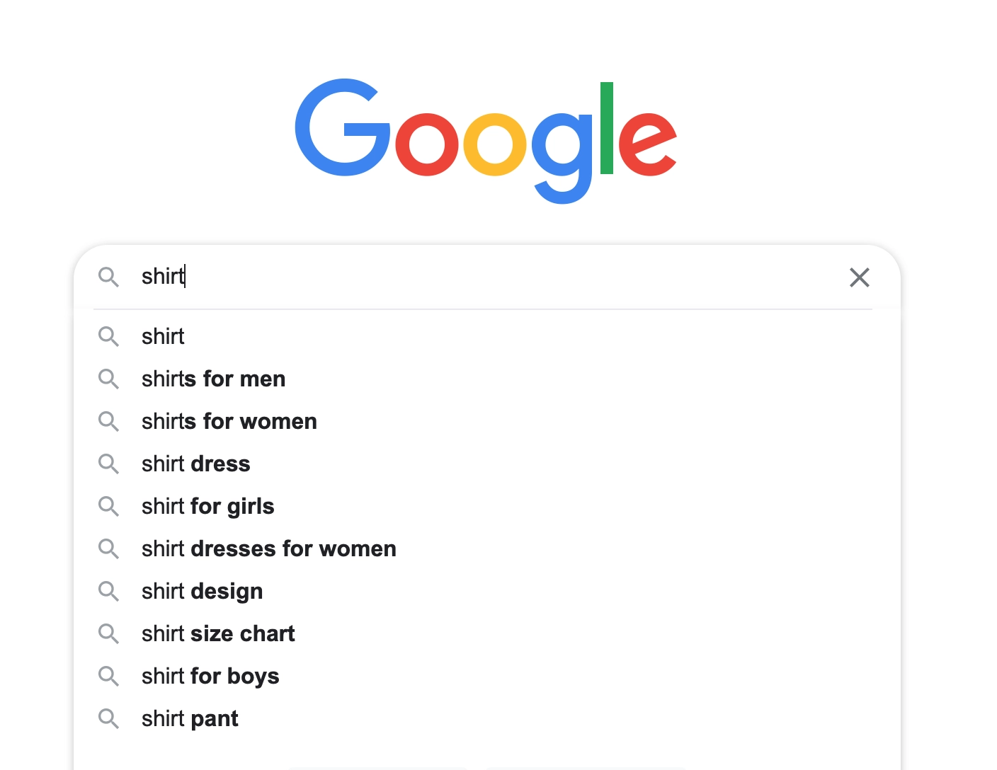 Google Autocomplete Keywords