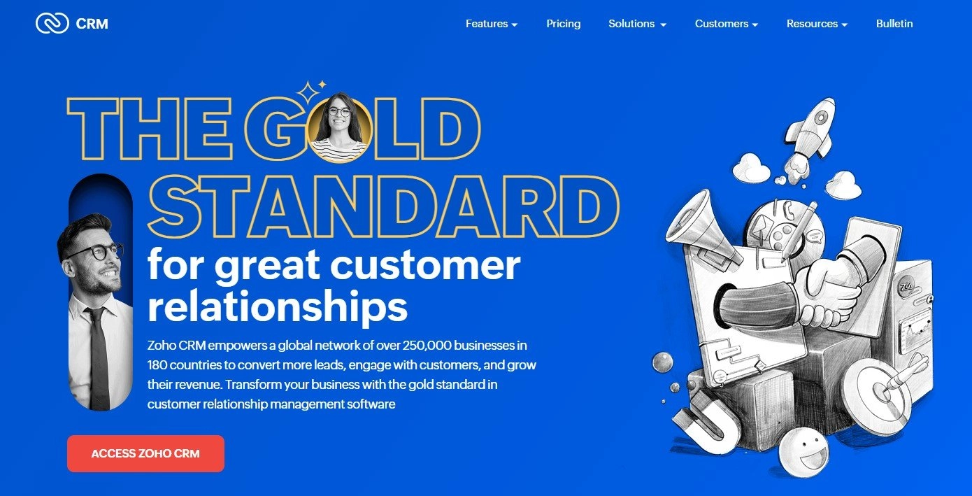 Zoho CRM software for small business