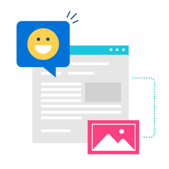 consejo: usa gifs, emojis, imágenes