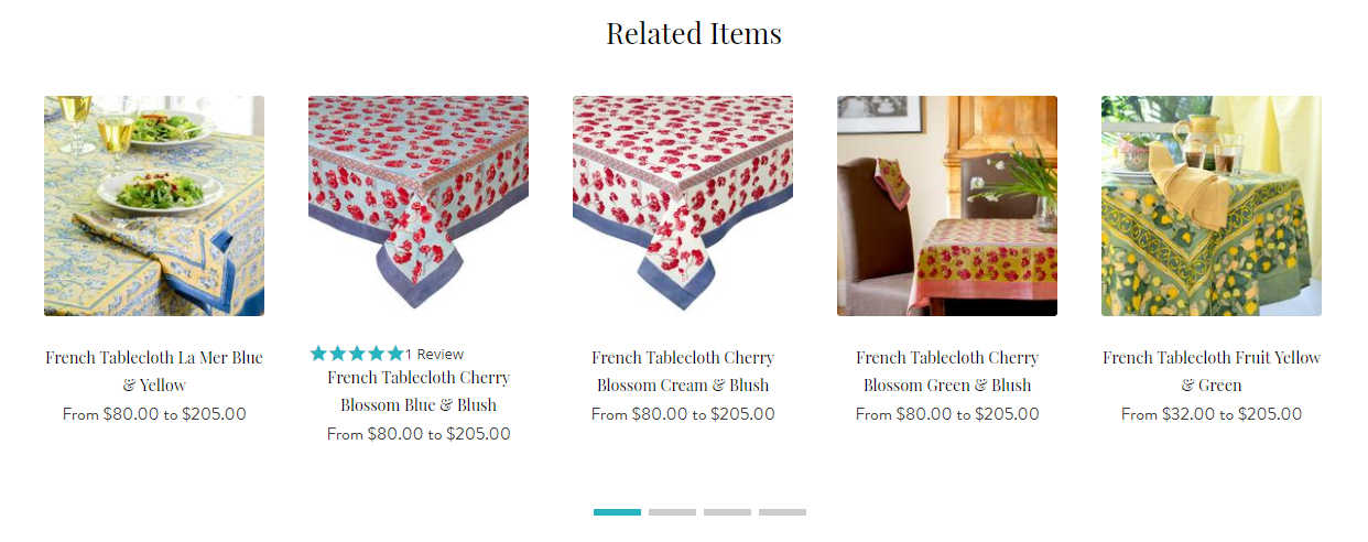 onglet produits associés