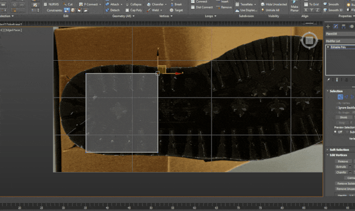 基本的なモデリングGIF