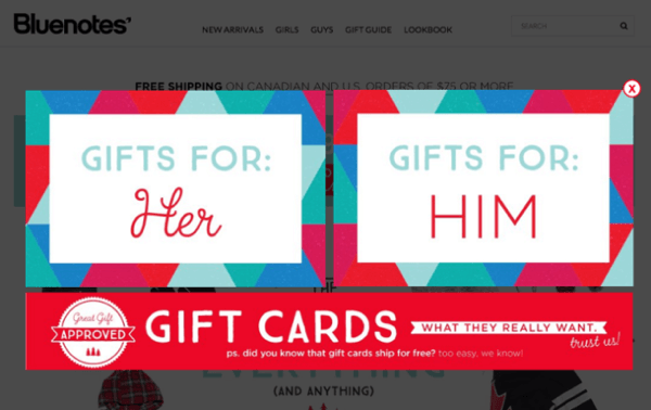 Pop-up-Geschenkführer