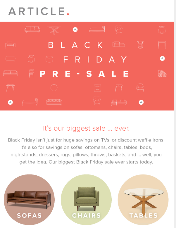 BFCM เลี้ยงดูอีเมล