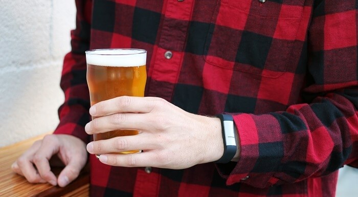 Трекер содержания алкоголя