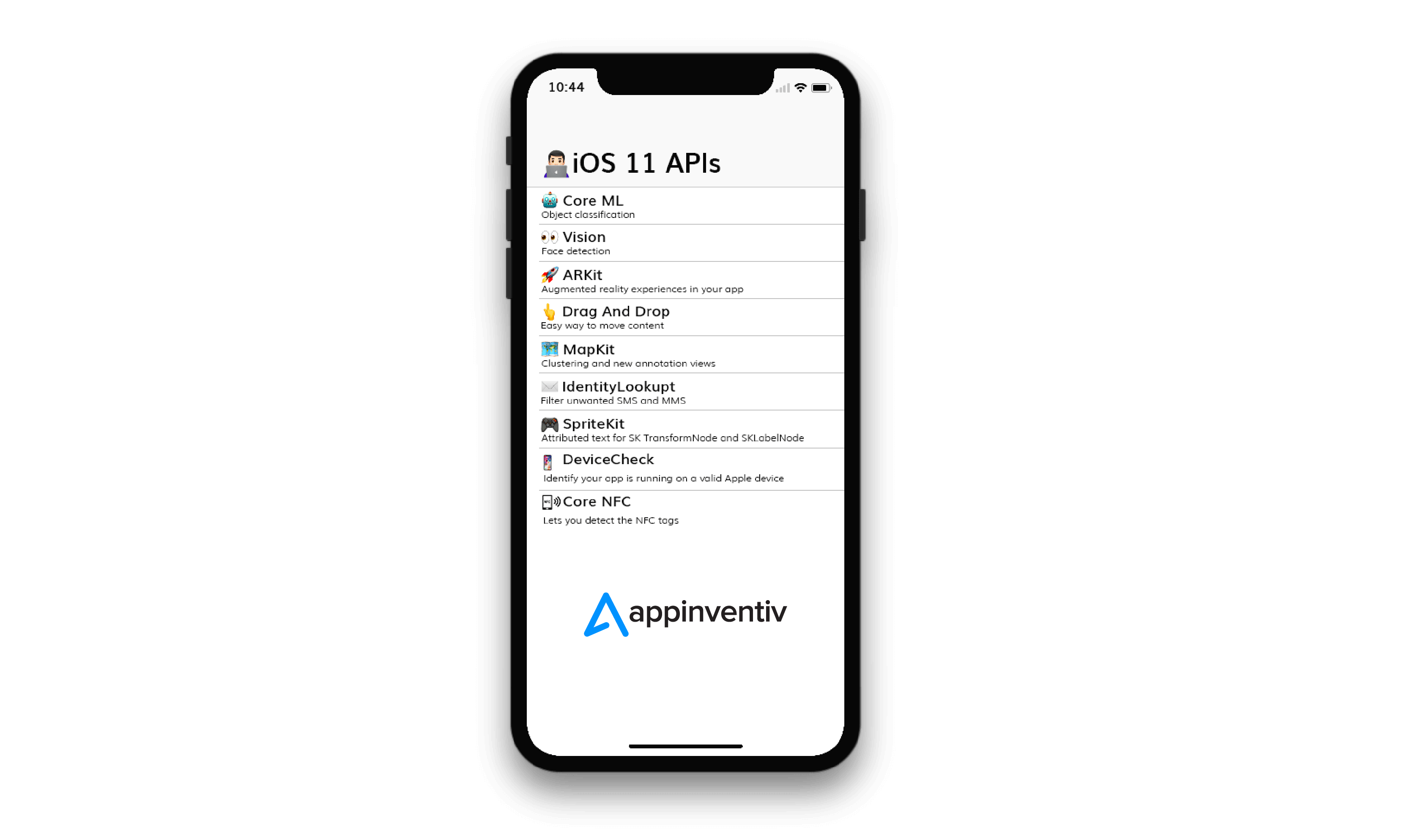 As nove APIs do iOS 11