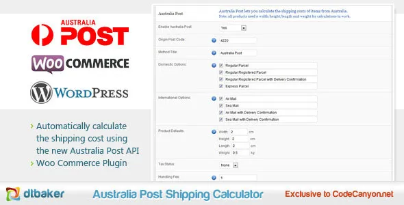 Avustralya Posta Gönderimi Uzantısı Australia Post Shipping Extension